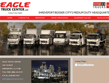 Tablet Screenshot of eagletruckllc.com